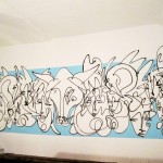Blue-Mural